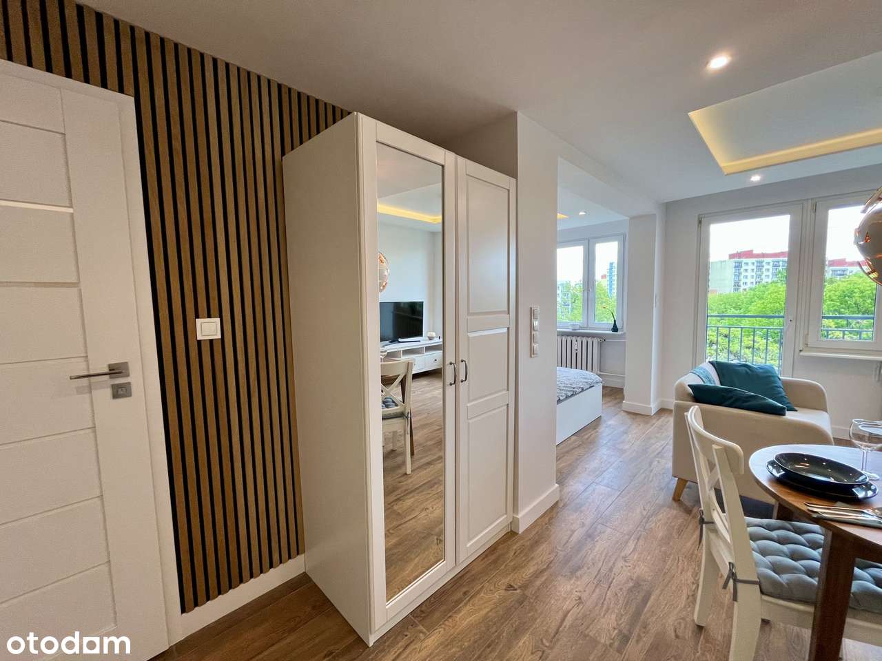 Na Święta :) Mieszkanie 33 m2 Wysoki standard Styl skandynawski Balkon-17