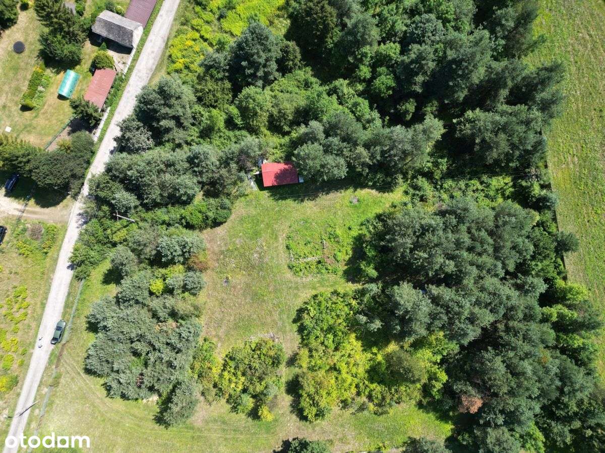 Działka Budowlana 4966 m2 blisko lasu Łęka-4