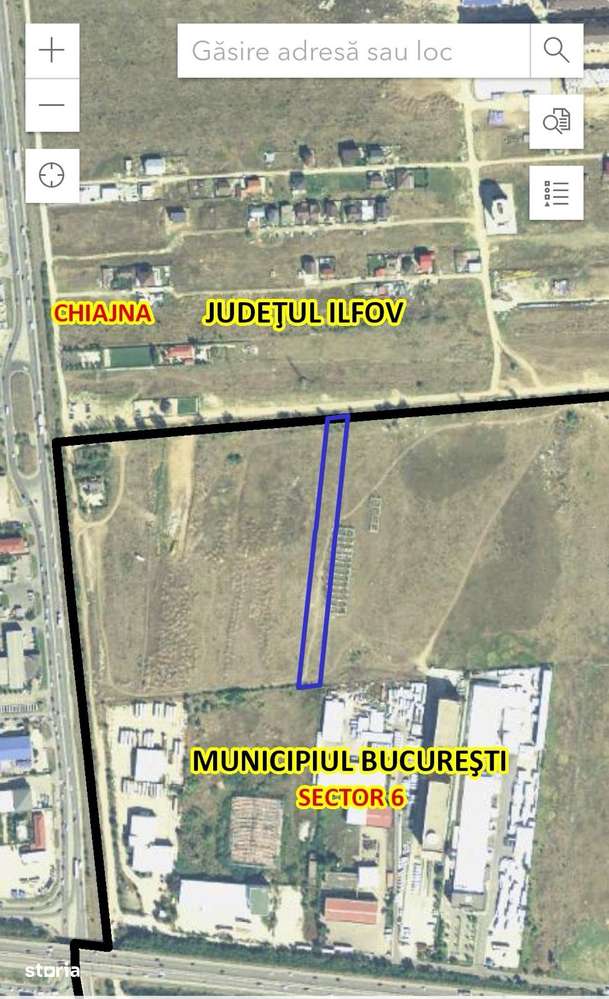 Teren de vanzare 5000 mp Chiajna - Bucuresti - Militari Residence-0