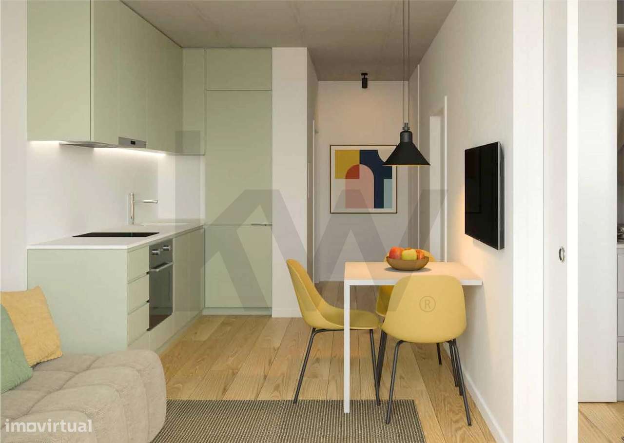 Viva o Futuro em Leça da Palmeira  T1 com Vista Mar - Grande imagem: 4/23