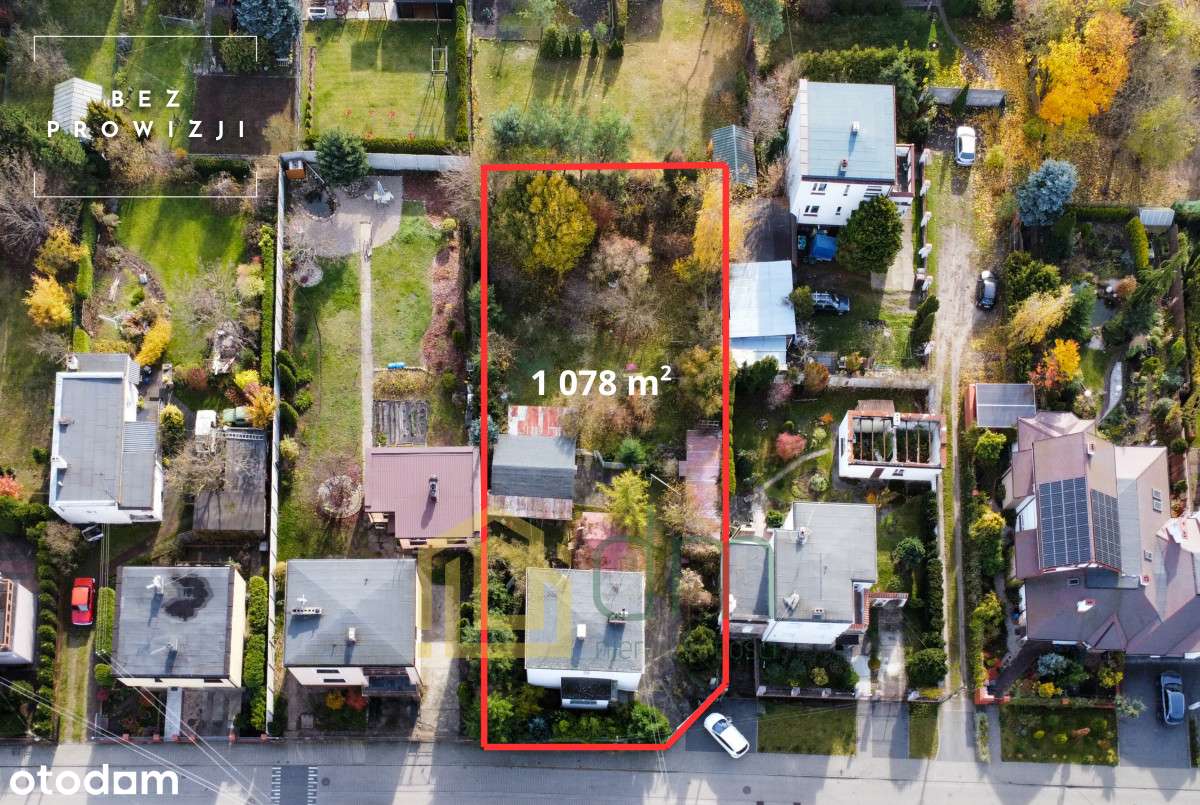 Bez prowizji/Dolny Miedzyń/Działka prawie 1100 m2/-0