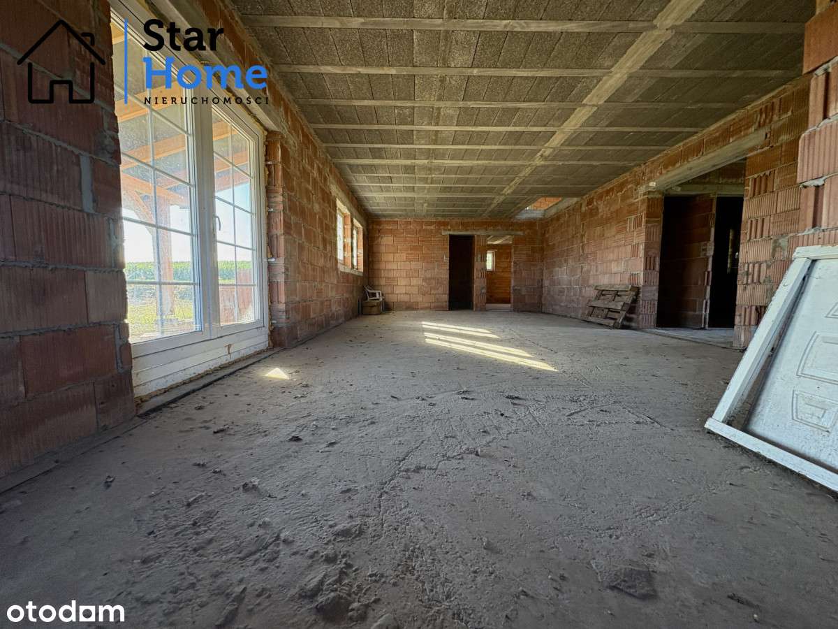 Sprzedam dom w surowym stanie zamkniętym Wierzba!-7