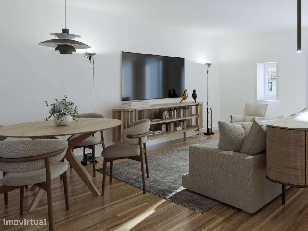 Apartamento T2, varanda, a minutos da Avenida Liberdade-6