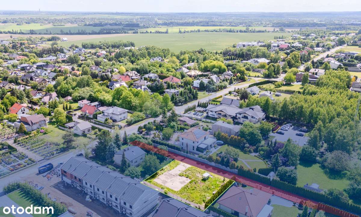 Działka pod Bliźniaka lub dom jednorodzinny. - Pełny obrazek: 5/5