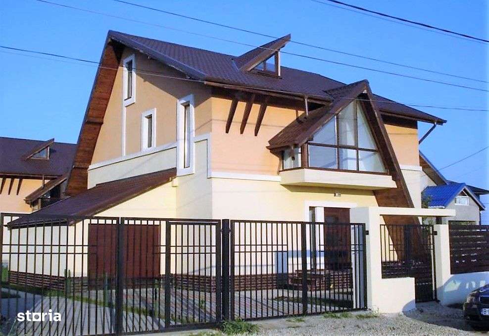 Vanzare vila premium, P+1+M, Tunari, comision 0%-1