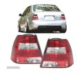 FAROLINS TRASEIROS PARA VOLKSWAGEN VW BORA 98-05 VERMELHO BRANCO CRISTAL - 1