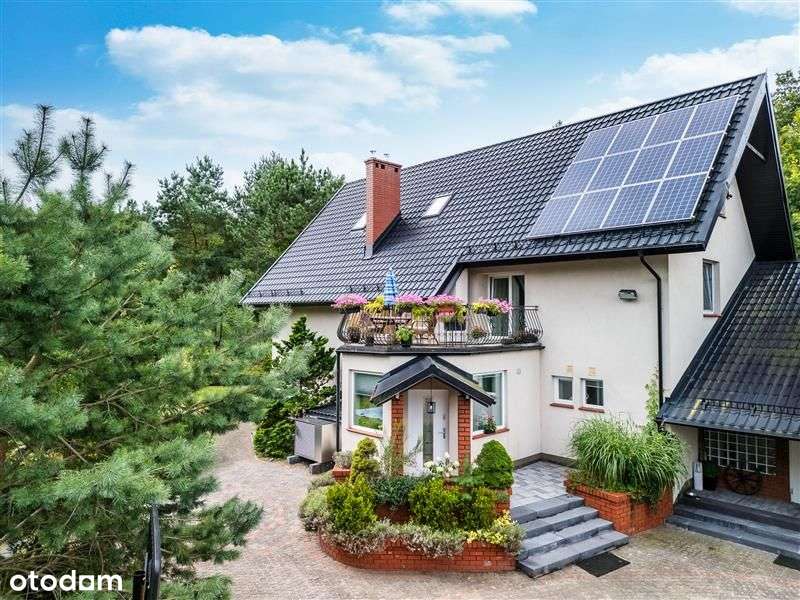 Nieruchomość w otulinie lasu, na działce pow 6844m-1