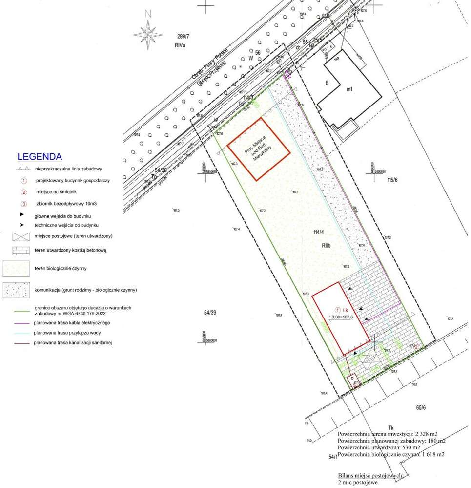 Działka Inwestycyjno-Budowlana Przyborki, Dom/Hala - Pełny obrazek: 5/8