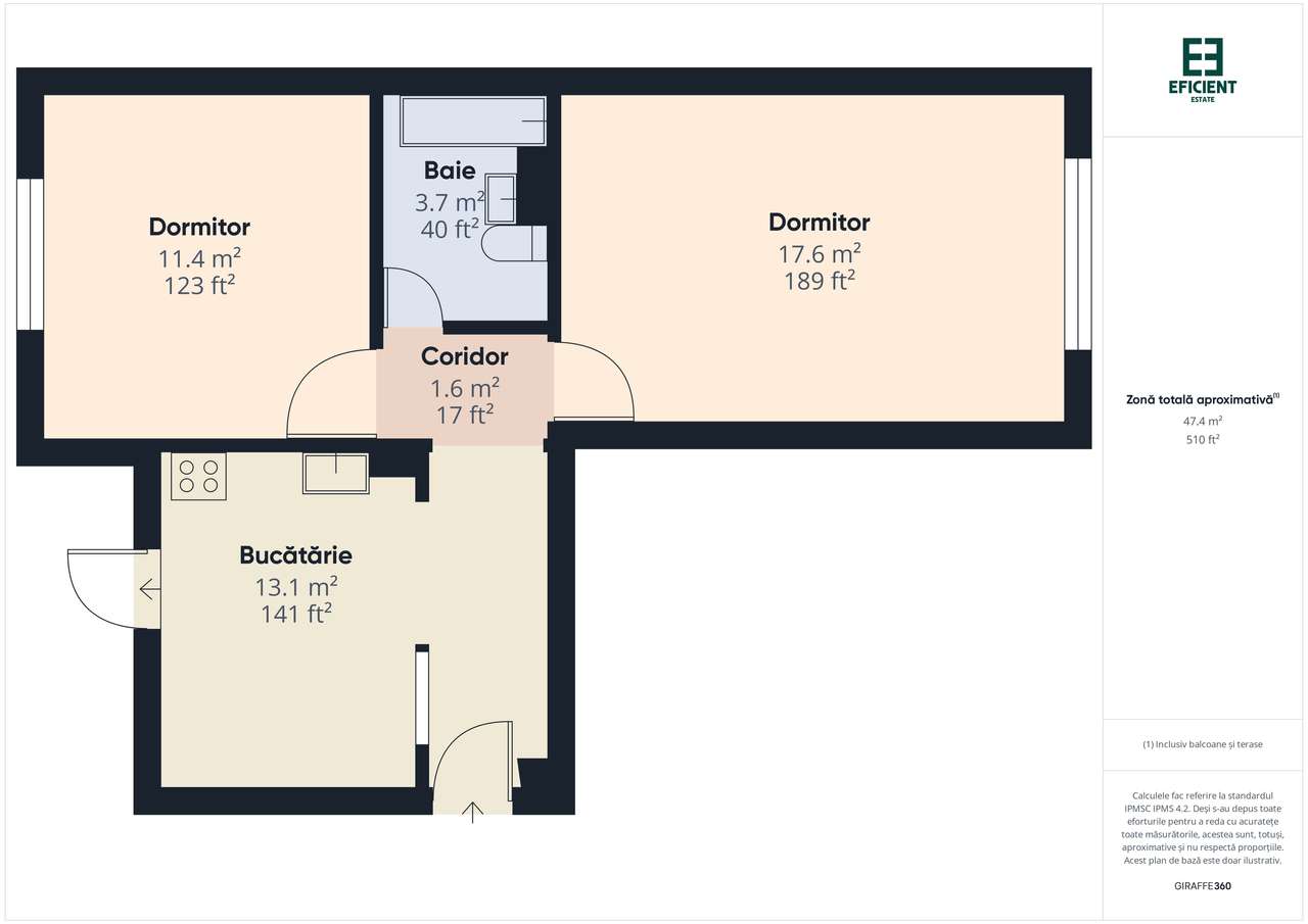 Apartament cu 2 camere în zona Calea Aradului – Timișoara-13