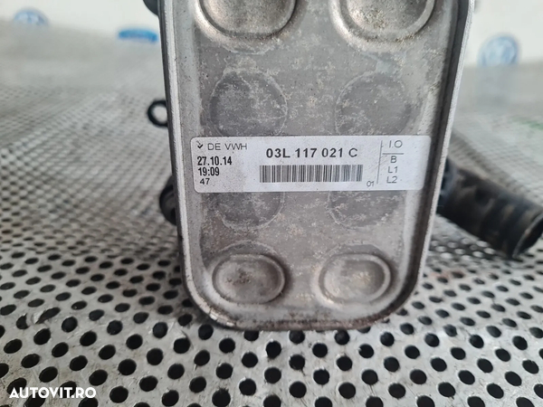 Racitor Ulei Termoflot Vw Seat Skoda Audi A5 A4 B8 Q5 Q3 A6 C7 2.0 Tdi Euro 5 Motor CJC Cutie Automata NYM An 2012-2013-2014-2015 Cod 03L117021C Dezmembrez Audi A5 Facelift 2.0 Tdi Automat Motor CJC Cutie Automata NYM Volan Stanga Xenon Piele An 2012-2013-2014-2015 - 9