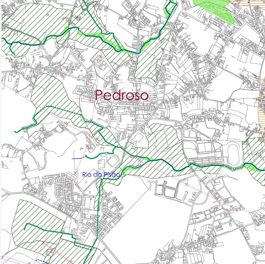 3 Terrenos 15.912m2, 3 artigos. Habitação ou lazer. Centro Carvalhos. - Grande imagem: 4/8