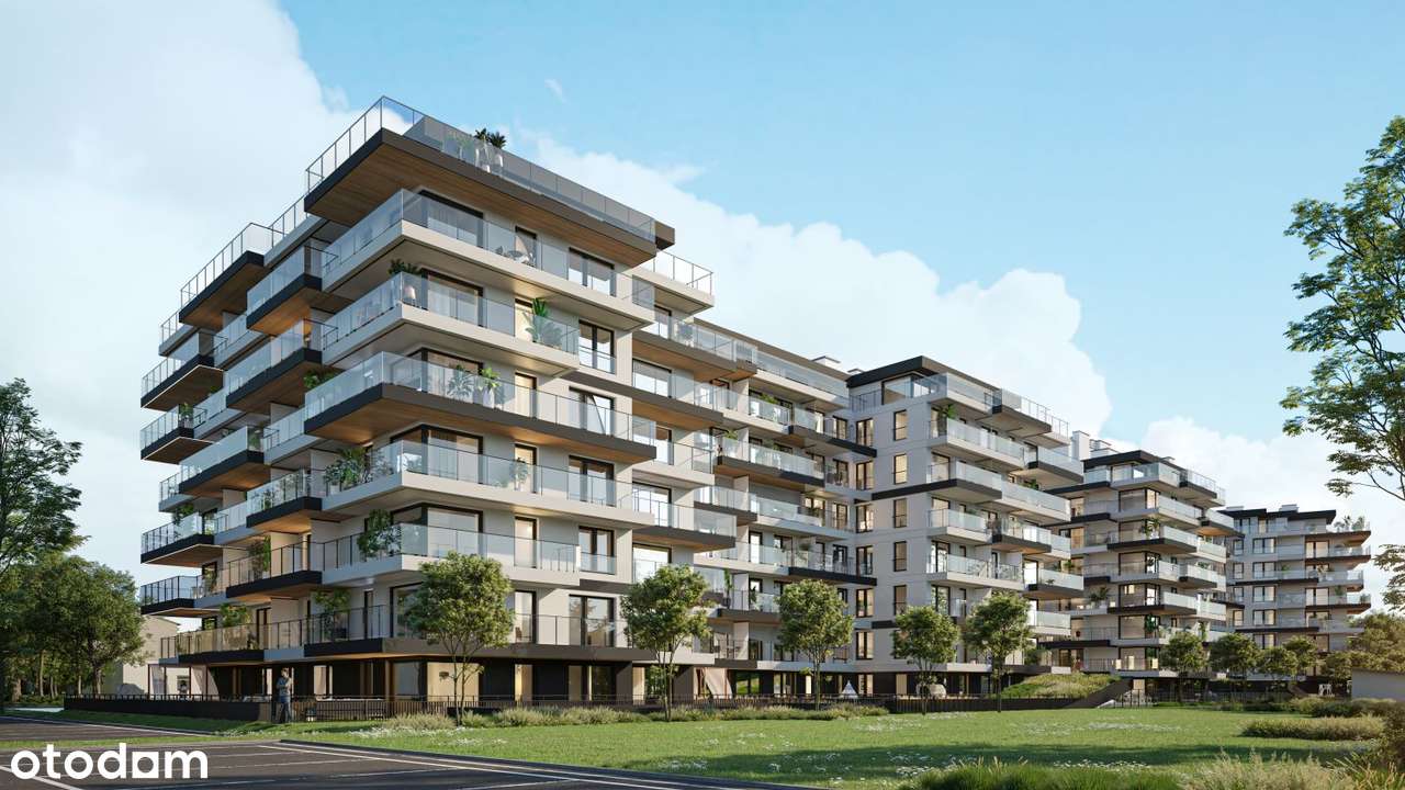 3-pokojowe mieszkanie 49m2 + ogródek (lokal M71)