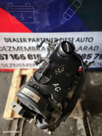 Motor Vw Seat Skoda 1.9 Tdi Cod BRU Motor Vw Touran Golf 5 Seat Leon Altea Skoda Octavia 2 1.9 Tdi BRU Factura Si Garantie - Dezmembrari Arad - 3