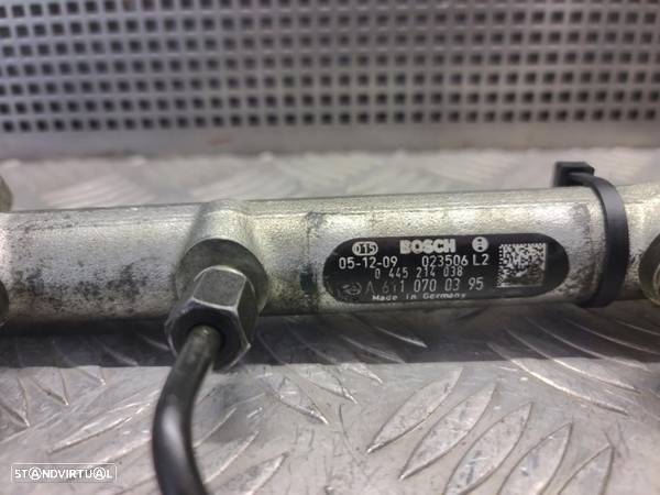 Régua Injeção Mercedes 2.2 CDI Vito W639  Válvula regulação pressão sensor pressão Vários Modelos - 4
