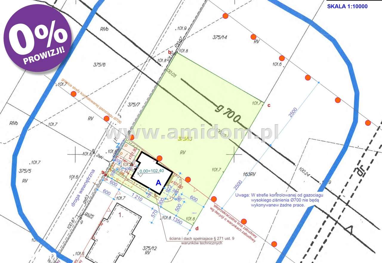 Nadbiel, dom wolnostojący w budowie, działka1420m-7