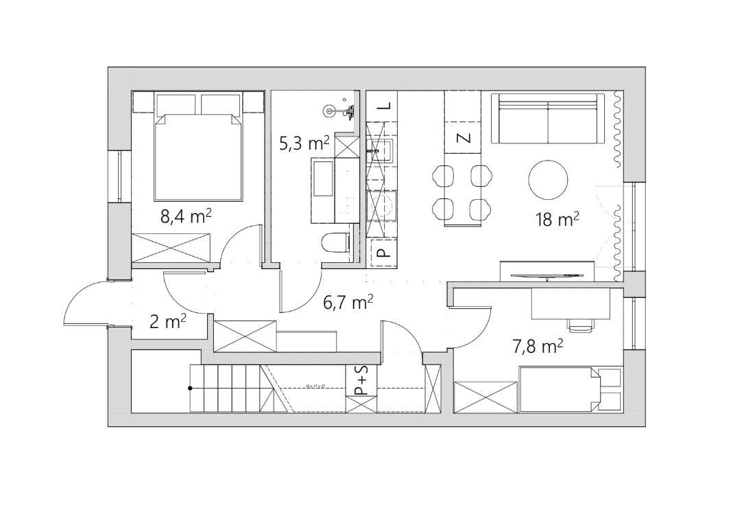 3 pokoje + ogródek | Puszcza 600m | Kraków 30 min | Bez prowizji-14
