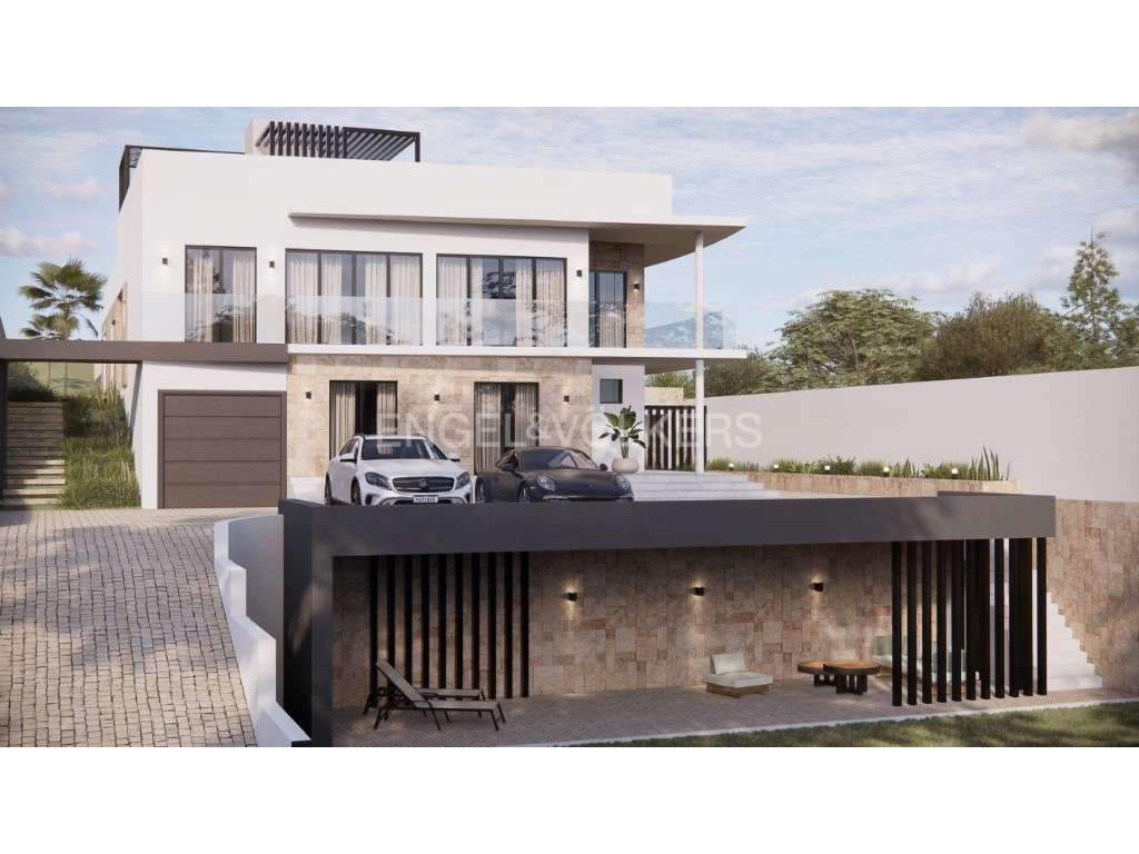 Moradia T5 de Luxo, com Piscina e Rooftop, em Palmela - Grande imagem: 2/16