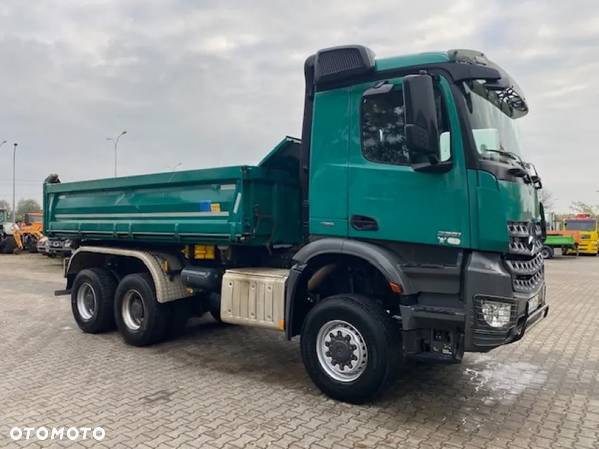 Mercedes-Benz AROCS 3351 6X6 Euro 6 WYWROTKA 3-stronna MEILLER BORDMATIK - 4