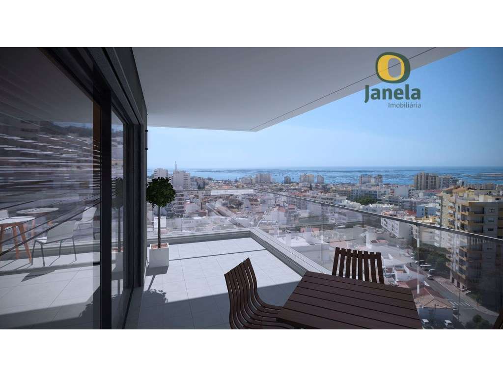 Maravilhoso T3 com 152,86 m2, garagem, piscina no topo, zona fitnes... - Grande imagem: 2/9