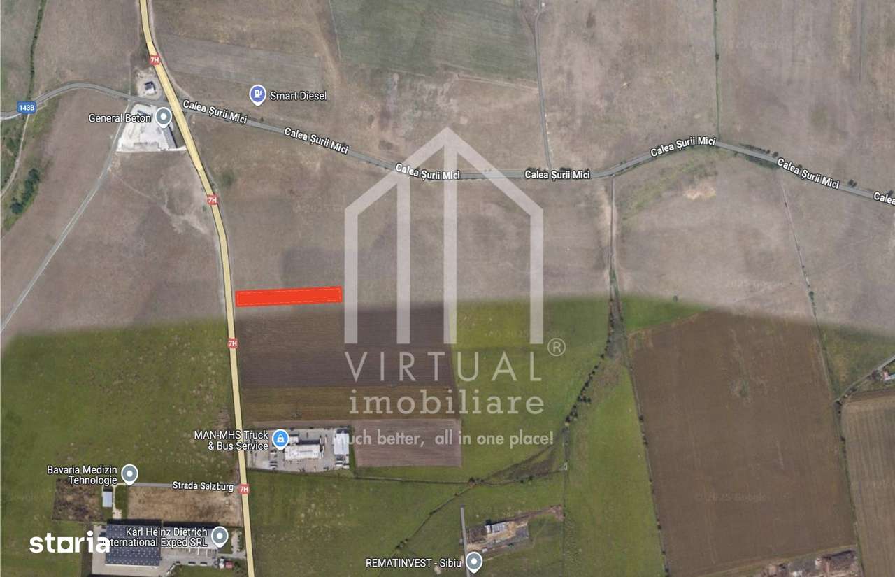 Black Friday! Teren industrial, intravilan, 2800mp, Industrial Vest - Imagine principală: 2/3