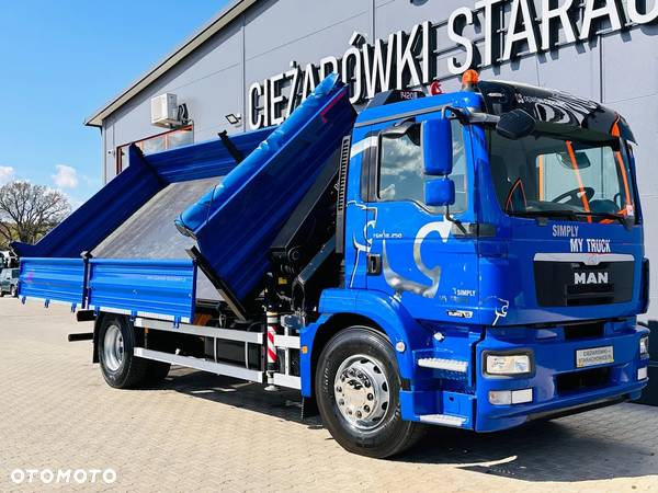 MAN MAN TGM TGL TGS 18.250 // E6 // wywrotka 3-S + HDS HMF 1420 - K2 // budowlanka // energetyka //żuraw dzwig kran crane // Świeżo sprowadzony - 30