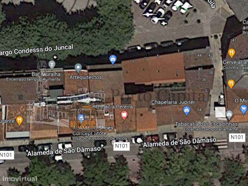 Prédio único na zona histórica de Guimarães - Grande imagem: 1/1