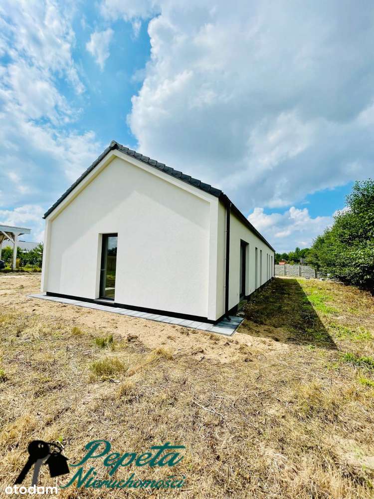 Nowoczesny dom w zabudowie bliźniaczej! JEZIORO POWIDZKIE. Całoroczny!-6