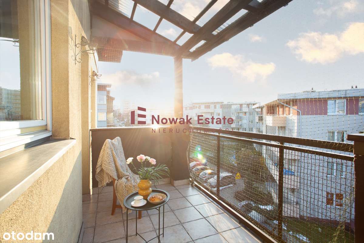 Ze słonecznym balkonem | blisko Kampusu UJ-17