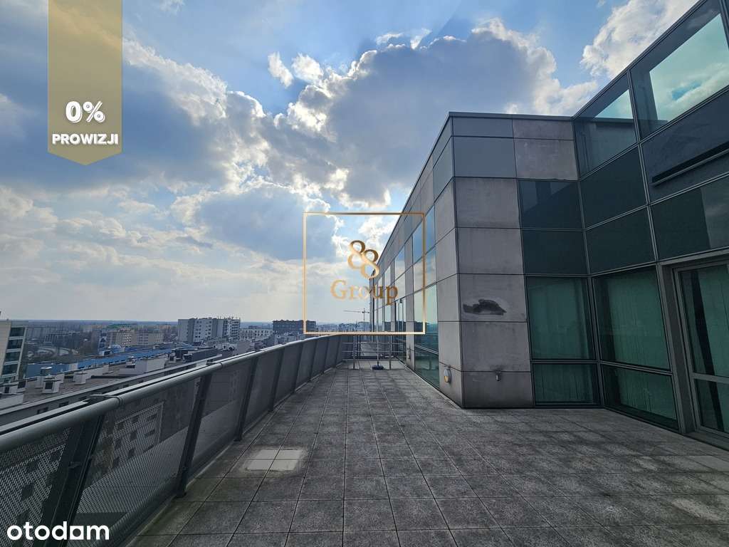 Eleganckie biuro z tarasem i panoramą Warszawy - Pełny obrazek: 5/16