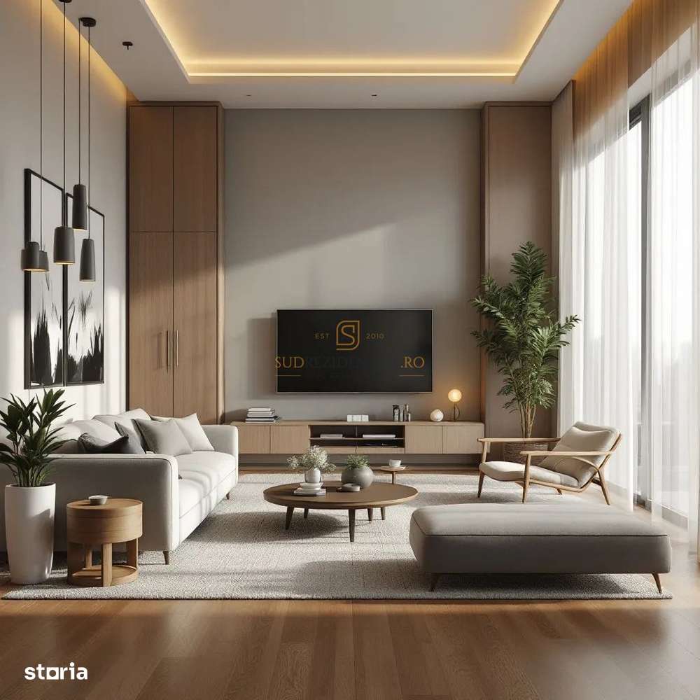 Apartament 2 camere + curte 104 mp, bloc nou - zona Parc Tudor Arghezi