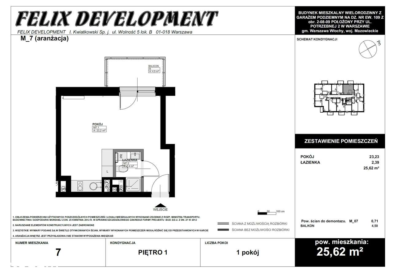 GOTOWA KAWALERKA w nowym budynku| Miasto-Ogród Włochy | 3 parki obok-1
