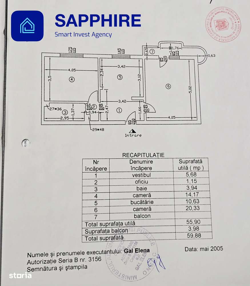 Apartament 2 camere metrou Timpuri Noi, posibilitate centrală, parcare-12