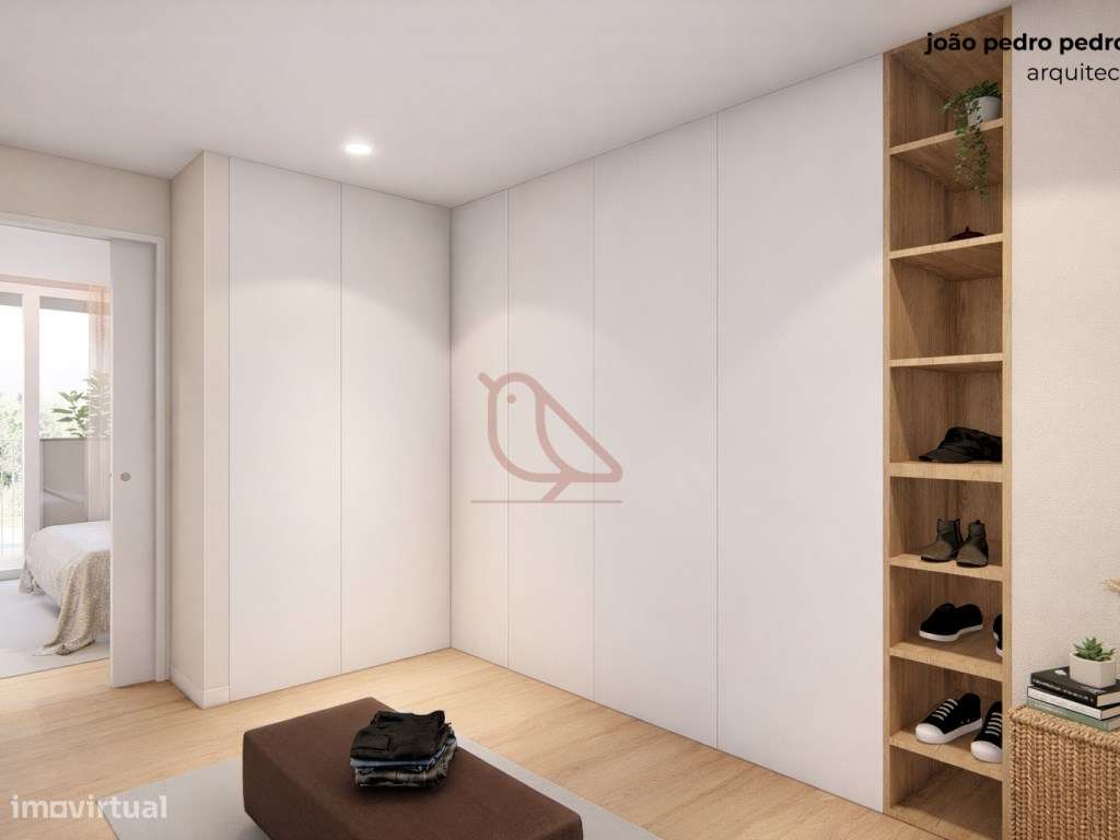 Apartamento T2 / Condomínio Fechado com Piscina / Fátima-18