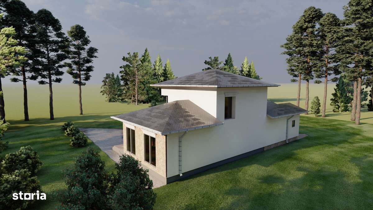 Casă nouă la cheie cu trei dormitoare-5