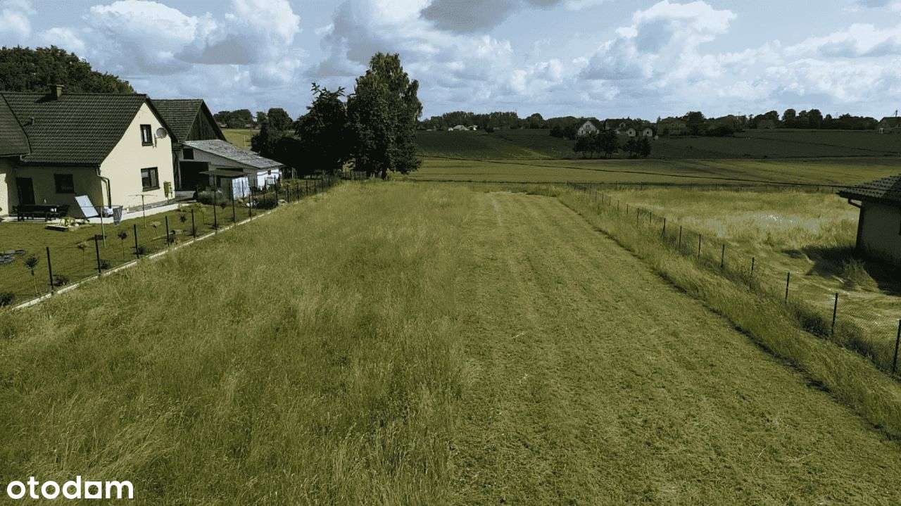 Działka budowlana na skraju lasu- cisza i spokój-8