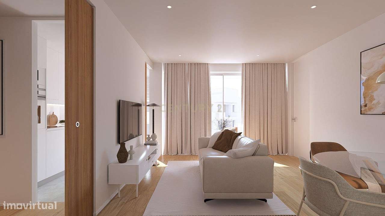 Condomínio do Sobreiro | T2 com 99m2 em Matosinhos, Senhora da Hora, j - Grande imagem: 5/37