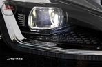 Grila Centrala cu Faruri LED Semnal Dinamic VW Golf 7.5 VII Facelift (2017+) GTI L- livrare gratuita - 11