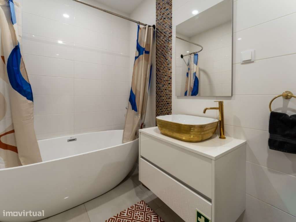 Apart T3 em condomínio com piscina e garagem na Nazaré (Costa de Pr...-14