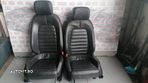 Interior din piele pe negru pentru Vw CC facelift cu incalzire. - 1