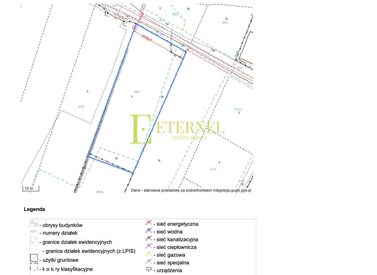 Działka przemysłowa, sprzedaż 2562m2 z pozwoleniem na halę 1100m2-2