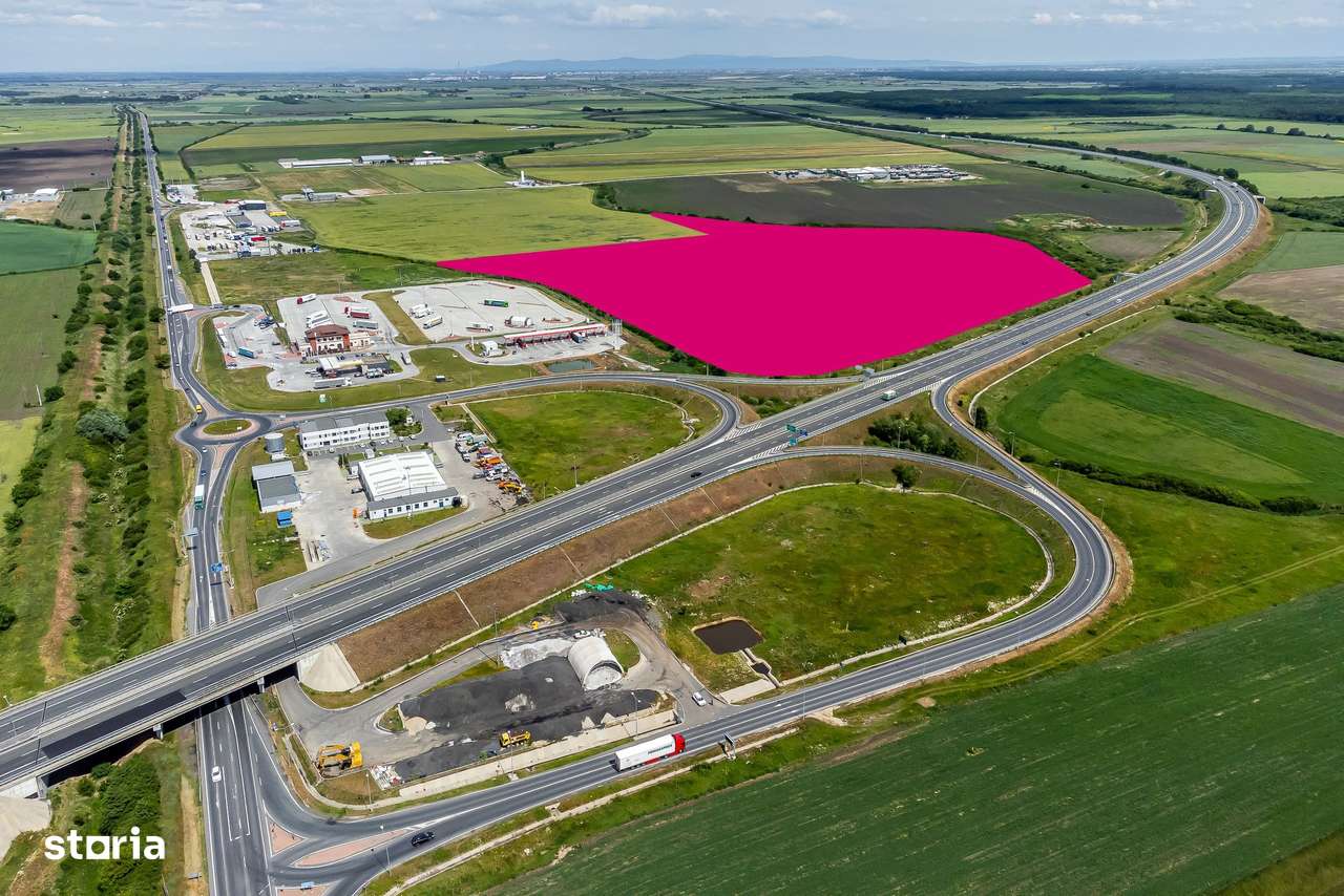 Investiție strategică: Teren cu PUZ pentru un parc logistic - Imagine principală: 5/11