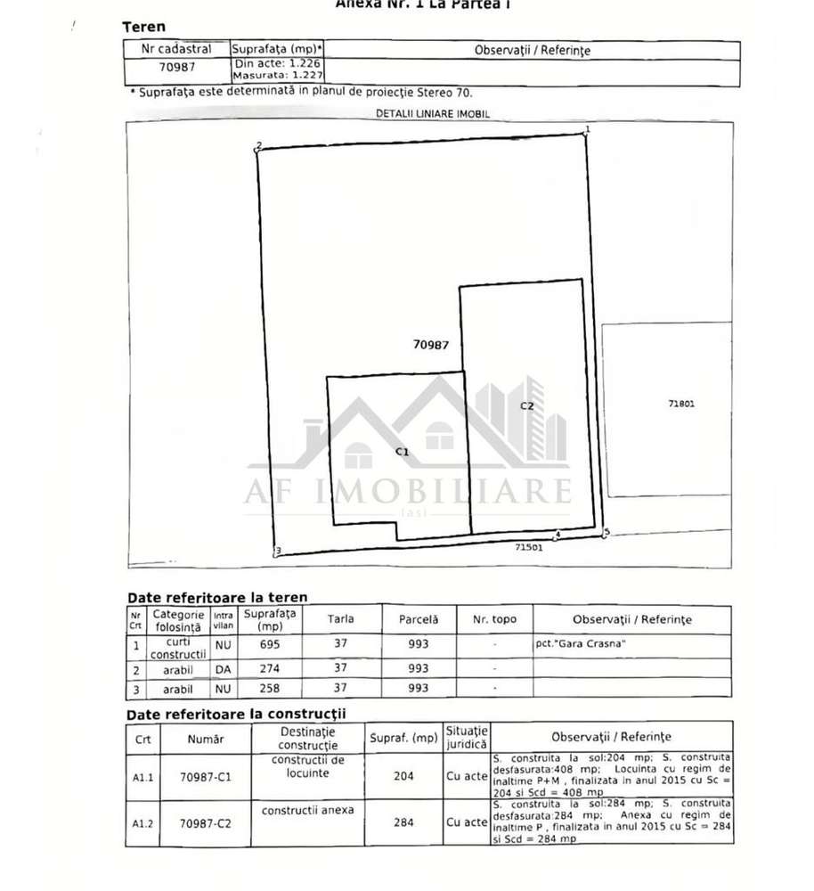 Hala si casa Vaslui Crasna Vanzare sau inchiriere - Imagine principală: 2/2
