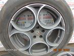 jante aliaj Alfa Romeo Stelvio R19 cu anvelope vara dot 2022 235/55/r19 Giulia afla romeo jante aluminiu doua culori - 3