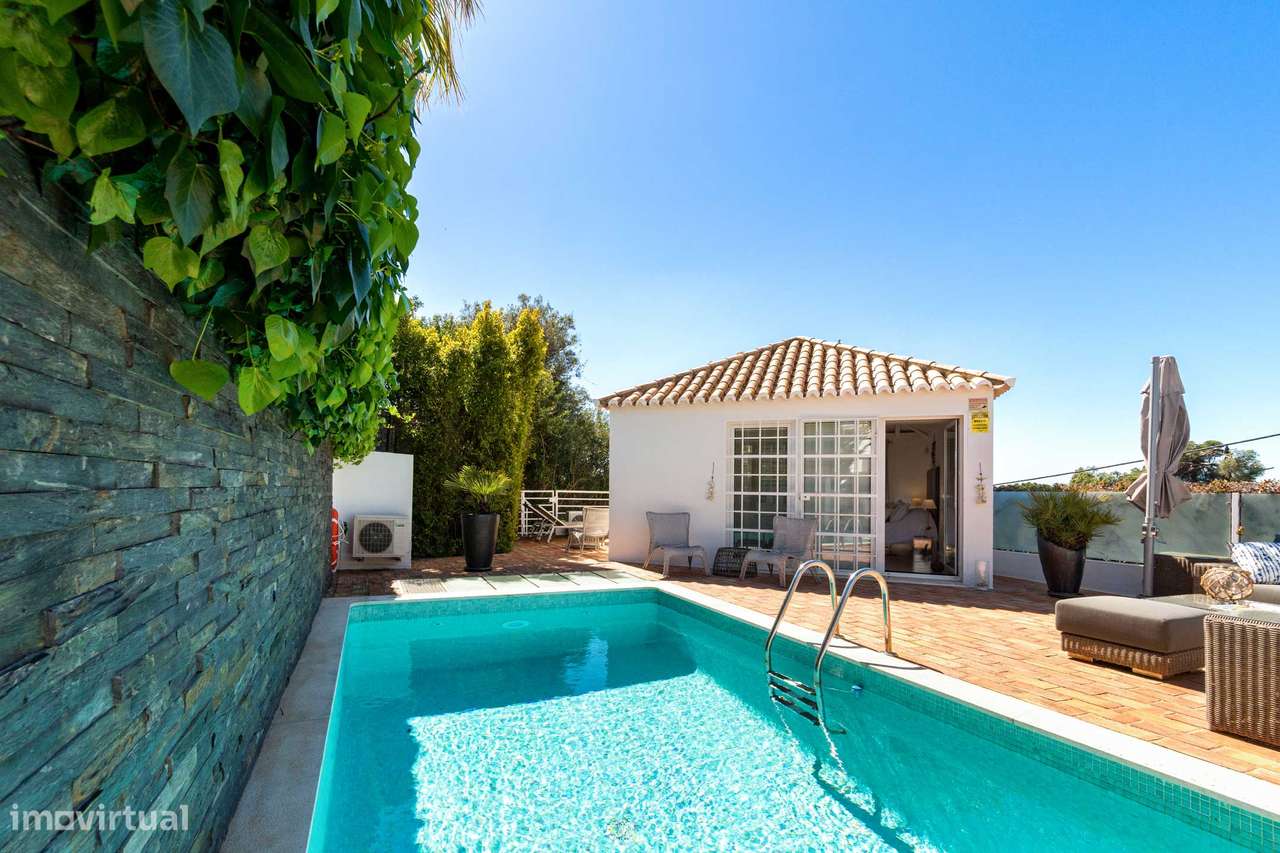 Casa elegante de 2 quartos com piscina, perto de Guia-39