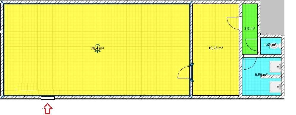 Wynajmę pomieszczenia handlowo, magazynowo, warsztatowe Struga 76 - Pełny obrazek: 2/7