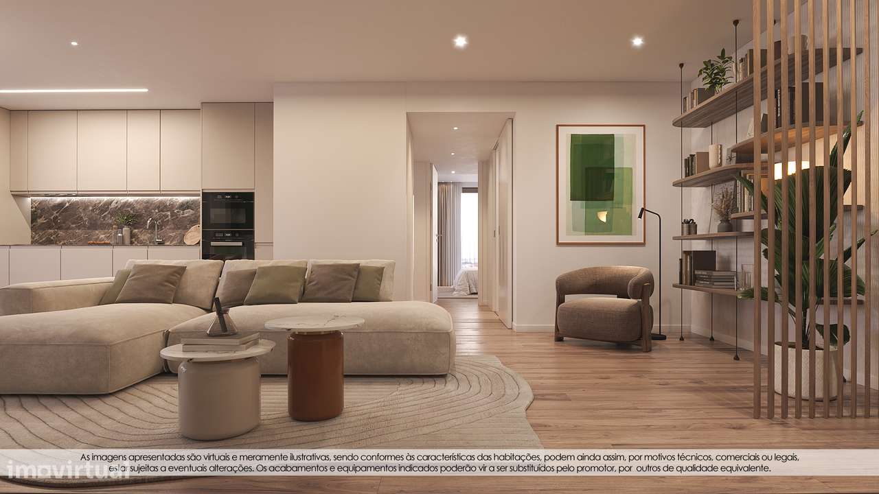 T2 Novo C/ Varanda e Lugar de Garagem em Oliveira do Douro - Grande imagem: 5/15