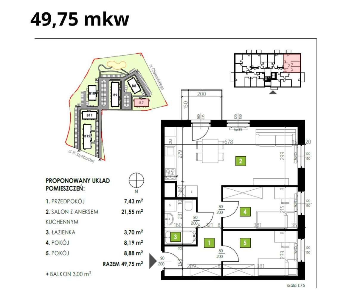 Nowe mieszkanie blisko galerii. Bez prowizji.-3