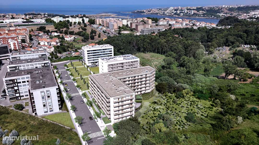 Apart.T4 c/Terraço (74.28m2) + Varanda (15.88m2) - Arcozelo - Grande imagem: 5/13