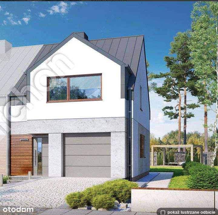 piękny dom w lesie, garaż , blisko Pkp-6