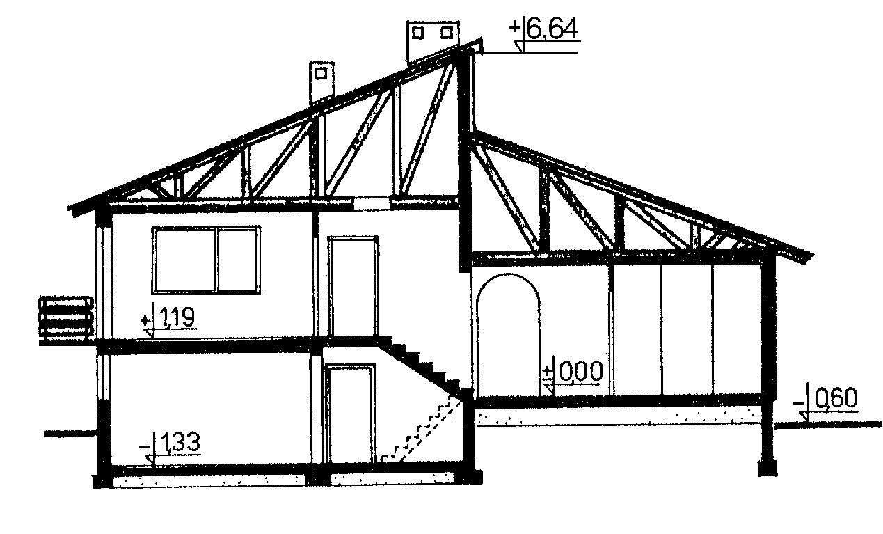 Dom położony na dużej zalesionej działce.-13